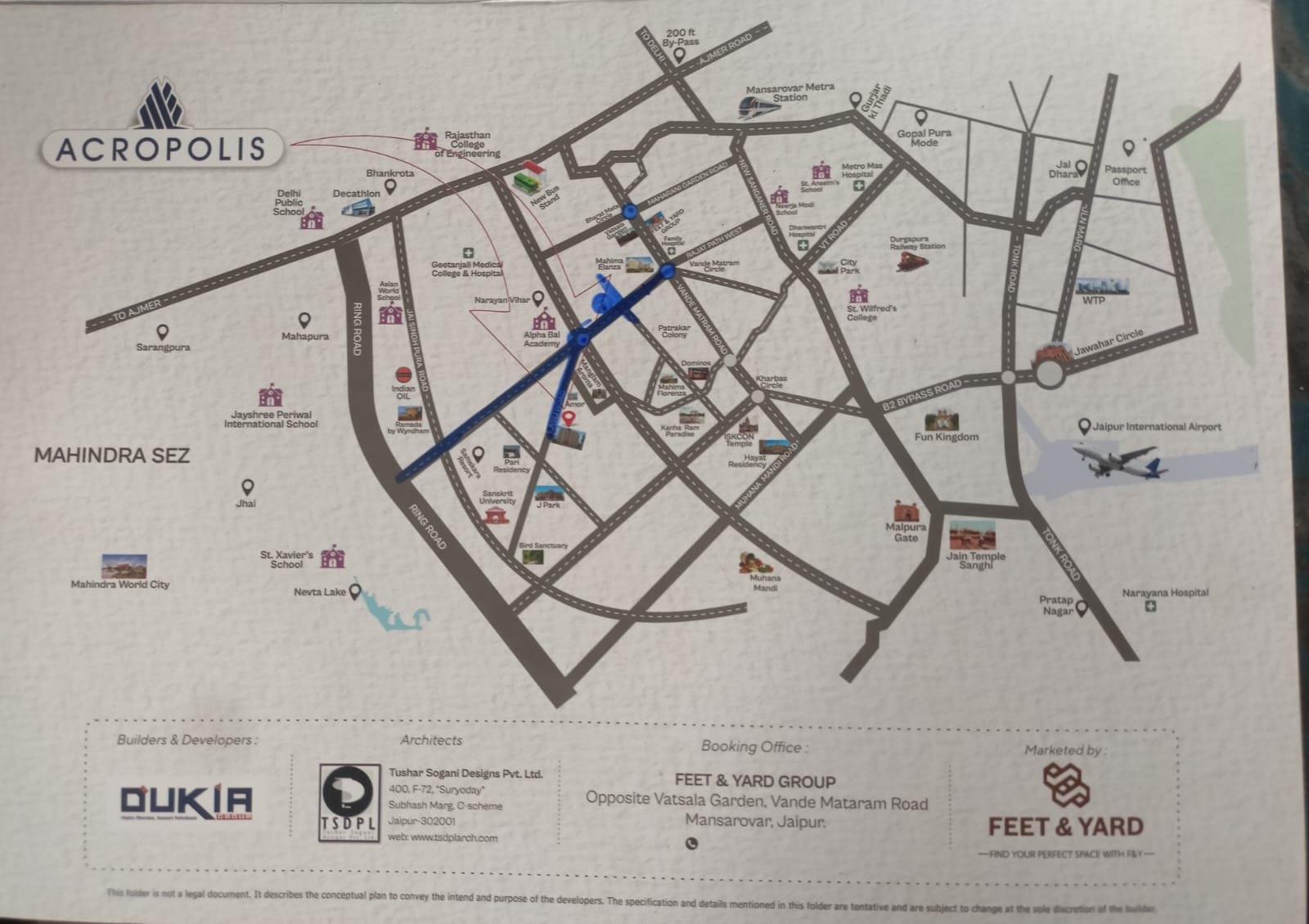 Project location map reference